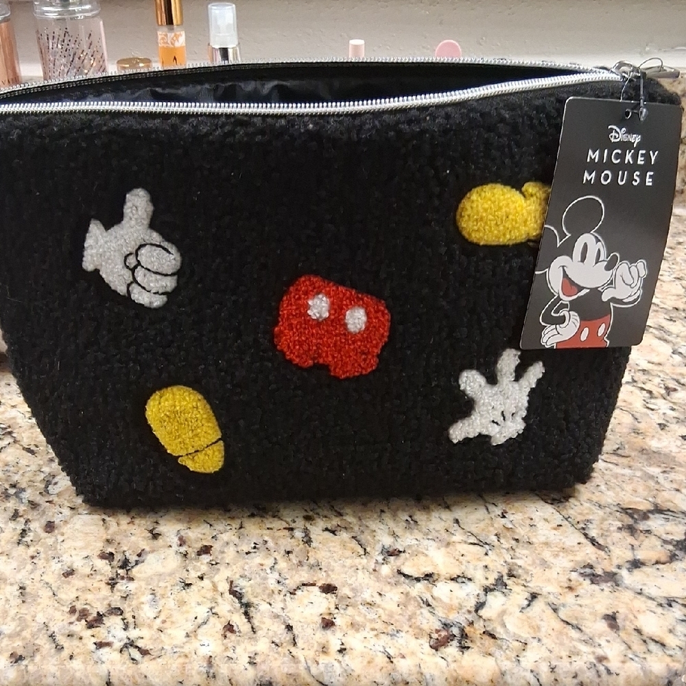 Disney Mickey Mouse Black Bag with Yellow and Red Accents